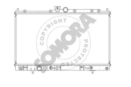 Somora 181140A Радиатор охлаждения двигателя Somora 181140A Радиатор охлаждения двигателя