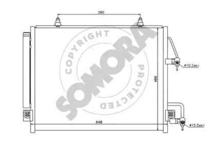 Somora 183460 Випаровувач кондиціонера Somora 183460 Випаровувач кондиціонера