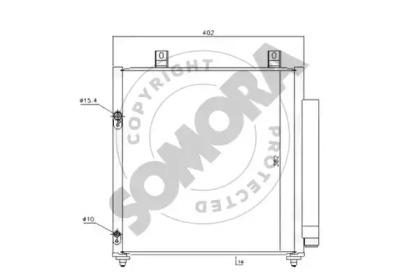 Somora 185460 Конденсер Somora 185460 Конденсер