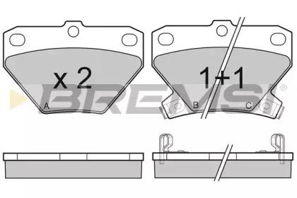 Bremsi BP3061 Brake pads Bremsi BP3061 Brake pads