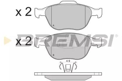 Bremsi BP3078 Brake pads