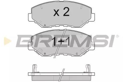 Bremsi BP3117 Brake pads Bremsi BP3117 Brake pads