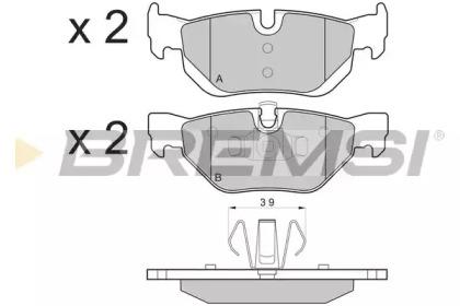 Bremsi BP3194 Brake pads Bremsi BP3194 Brake pads