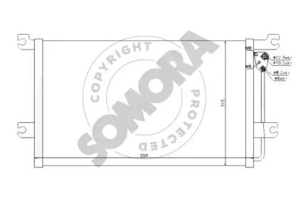 Somora 187760 Конденсер Somora 187760 Конденсер