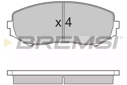 Bremsi BP3244 Brake pads