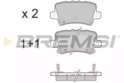 Bremsi BP3246 Brake pads