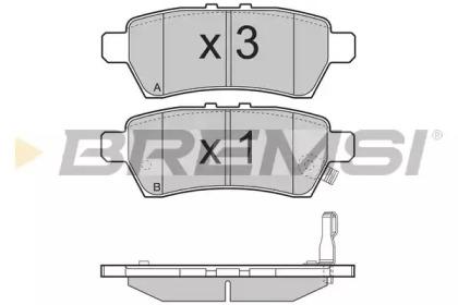 Bremsi BP3257 Brake pads
