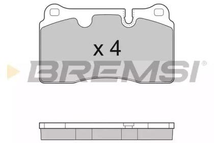 Bremsi BP3288 Brake pads Bremsi BP3288 Brake pads