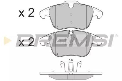 Bremsi BP3297 Brake pads Bremsi BP3297 Brake pads