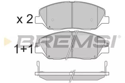 Bremsi BP3313 Brake pads