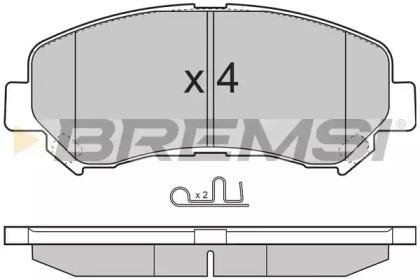 Bremsi BP3321 Brake pads Bremsi BP3321 Brake pads
