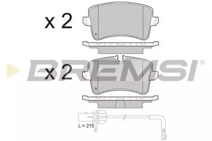 Bremsi BP3493 Brake pads Bremsi BP3493 Brake pads