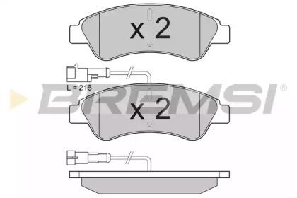 Bremsi BP3612 Brake pads Bremsi BP3612 Brake pads