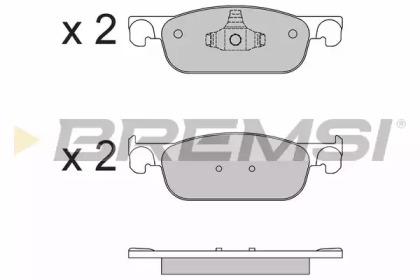 Bremsi BP3662 Brake pads