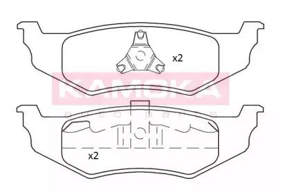 Kamoka JQ101192 Brake pads