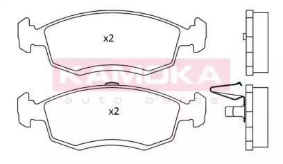 Kamoka JQ101225 Brake pads