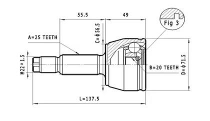 Statim C.192 Шрус Statim C.192 Шрус