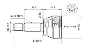 Statim C.194 Шрус Statim C.194 Шрус