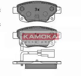 Kamoka JQ1013860 Колодки тормозные Kamoka JQ1013860 Колодки тормозные