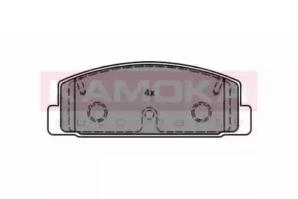 Kamoka JQ101744 Колодки тормозные