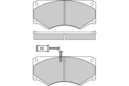 ETF 120341 Brake pads
