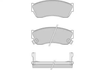 ETF 120420 Колодки гальмівні ETF 120420 Колодки гальмівні