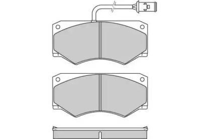 ETF 120611 Brake pads
