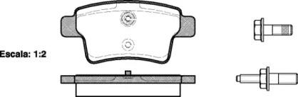 Remsa 1241.00 Brake pads Remsa 1241.00 Brake pads