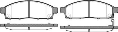 Remsa 1242.00 Brake pads Remsa 1242.00 Brake pads