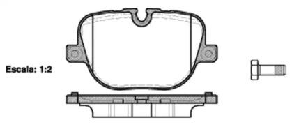 Remsa 1408.00 Brake pads Remsa 1408.00 Brake pads
