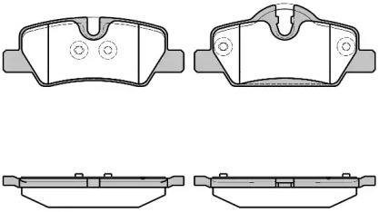 Remsa 1600.00 Brake pads Remsa 1600.00 Brake pads