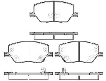 Remsa 1640.02 Brake pads