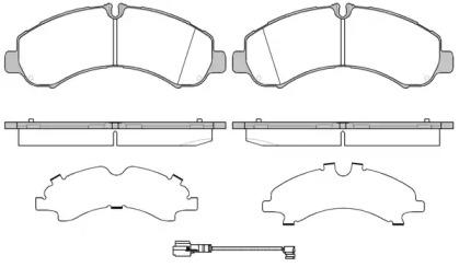 Remsa 1646.01 Brake pads Remsa 1646.01 Brake pads