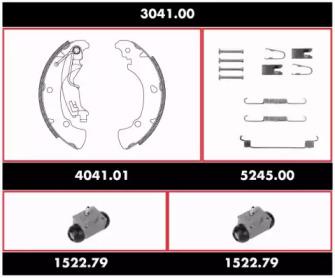 Remsa 3041.00 Szczeki hamulcowe superkit Remsa 3041.00 Szczeki hamulcowe superkit