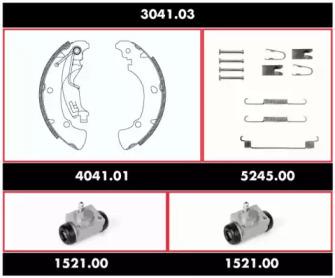 Remsa 3041.03 Szczeki hamulcowe superkit Remsa 3041.03 Szczeki hamulcowe superkit