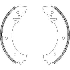 Remsa 4026.00 Колодки тормозные