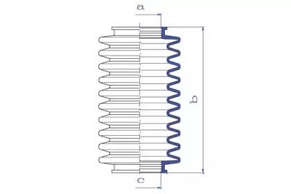 Da Silva K5141 Пыльник рулевой рейки Da Silva K5141 Пыльник рулевой рейки