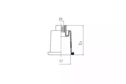 Da Silva K5208 Пильник рульової рейки Da Silva K5208 Пильник рульової рейки