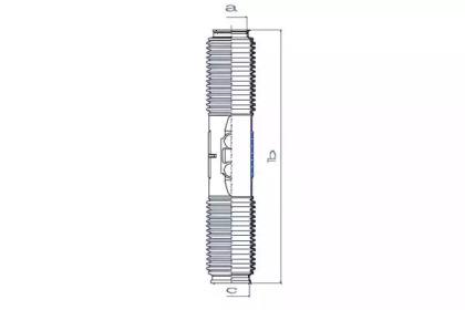 Da Silva K5227 Пыльник рулевой рейки Da Silva K5227 Пыльник рулевой рейки