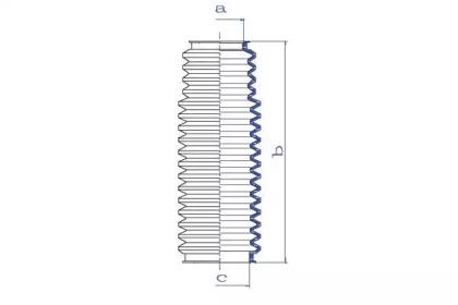 Da Silva K5242 Пыльник рулевой рейки Da Silva K5242 Пыльник рулевой рейки