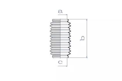 Da Silva K5276 Пыльник рулевой рейки Da Silva K5276 Пыльник рулевой рейки