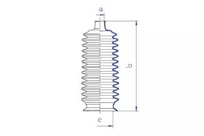 Da Silva K5397 Пыльник рулевой рейки Da Silva K5397 Пыльник рулевой рейки