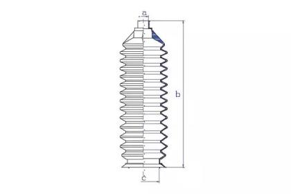 Da Silva K5411 Пыльник рулевой рейки Da Silva K5411 Пыльник рулевой рейки