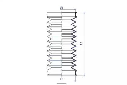 Da Silva K5422 Пильник рульової рейки Da Silva K5422 Пильник рульової рейки