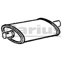 Klarius 210201 Muffler assy front