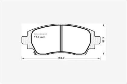 MGA 623 Brake pads MGA 623 Brake pads