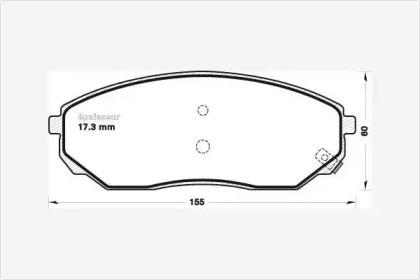 MGA 712 Колодки гальмівні MGA 712 Колодки гальмівні