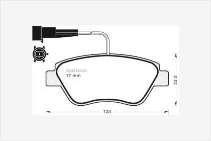 MGA 728 Колодки гальмівні MGA 728 Колодки гальмівні
