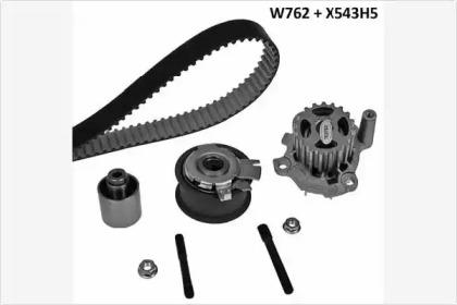 MGA 762K3 Комплект ременя ГРМ з водяним насосом і роликами MGA 762K3 Комплект ременя ГРМ з водяним насосом і роликами