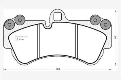 MGA 779 Колодки гальмівні MGA 779 Колодки гальмівні